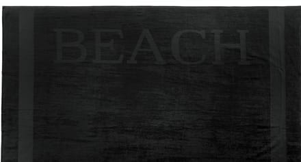 Reserved - Strandlaken - 100x180 cm - Zwart