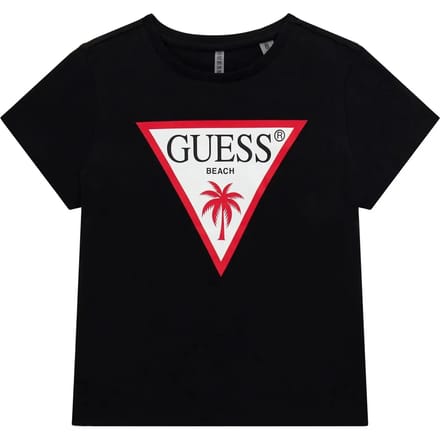 Kort meisjes-T-shirt Guess Mini Me