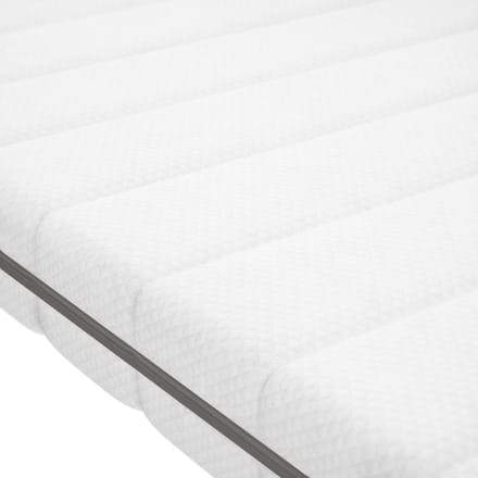 Topper - 90x200 cm - koudschuim - comfort plus tijk - topdekmatras - Topper matras - 6 cm hoog - Gemiddeld