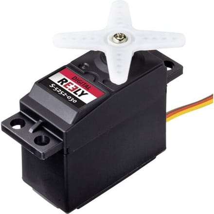Reely Standaard servo S-5252-030 Digitale servo Materiaal (aandrijving): Plastic Stekkersysteem: JR