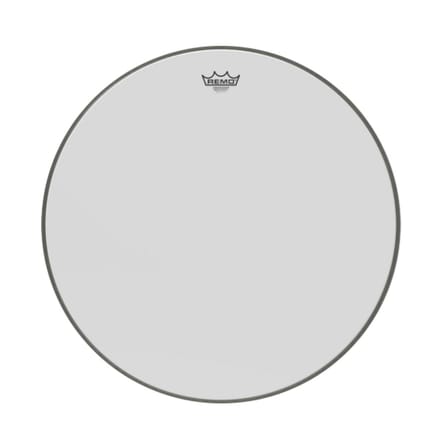 Remo Ambassador 24" White Smoothe - Bass drumvel