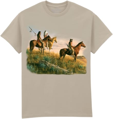 Indianen Three Native Americans The Coloured House T-shirt M