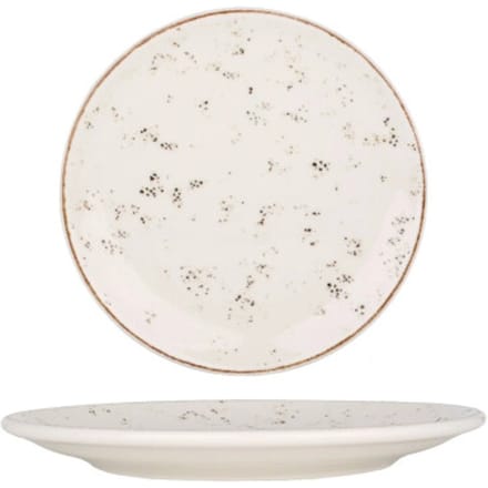 Bonna Dessertbord - Grain - Porselein - 19 cm - set van 6
