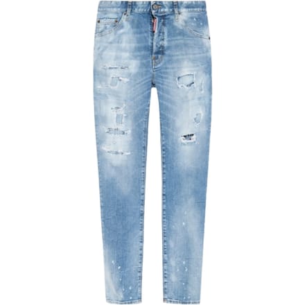 Dsquared2 Cool Guy Jeans Destroyed Wash Lichtblauwe Jeans