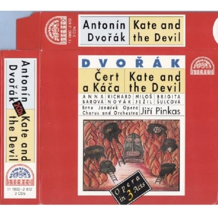 Kate & The Devil-Opera In 3 Acts/W/Anna Barova, Milos Jezil, Richard Novak, Br - Dvorak, A.