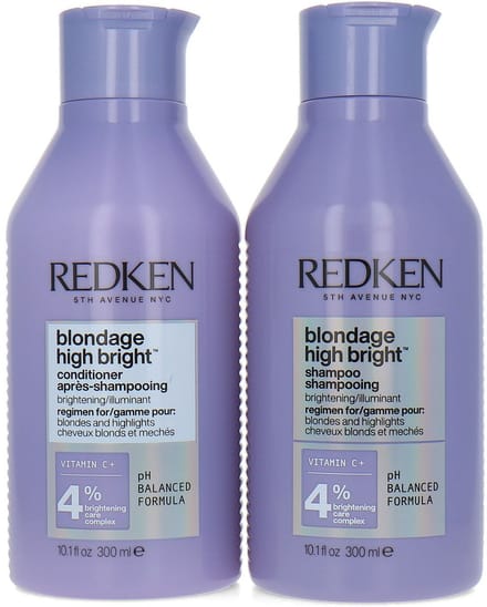 Redken Blondage High Bright Shampoo + Conditioner - 2 x 300 ml
