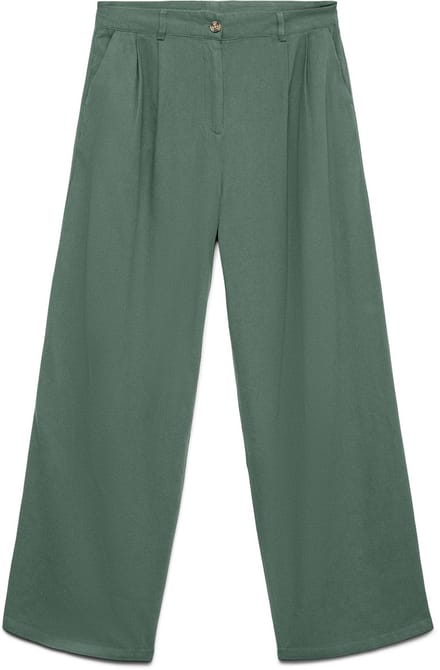 Vero Moda Broek met wijde pijpen VMMYMILO Mid waist Broek