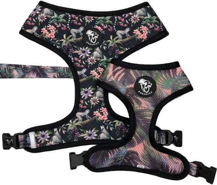 Frenkiez reversible Harness Maki Flower, X-Large