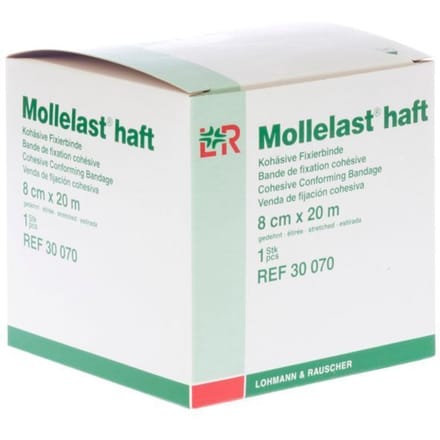 Mollelast Haft Windel Elast Adh 8cmx20m 30070
