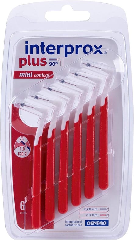 Mini Conische Interdentale Ragers - 6 Stuks