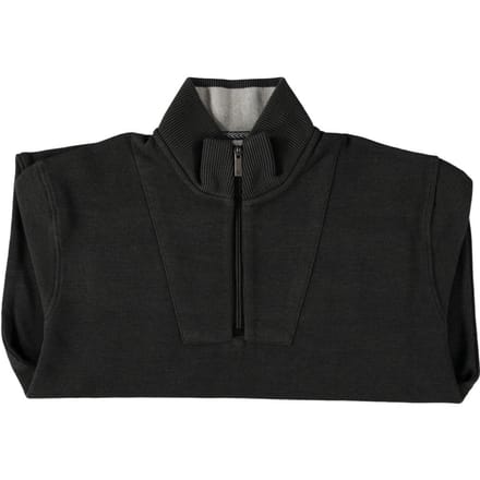 Fellows United Half Zip Pullover Two Tone Waffle Dark Green  4XL