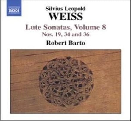 Robert Barto - Lute Sonatas Volume 8 (CD)
