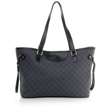 Asir - Tote-tas - Zilver - 37 x 15 x 28 cm