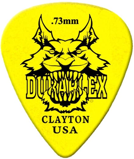 Clayton - Duraplex - Plectrum - 0.73 mm - 72-pack