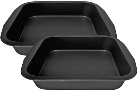 Set van 2 brownievormen 27 x 26 cm Zenker Special Creative
