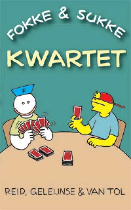 Fokke en Sukke kwartet - Grappig spel voor 2-6 spelers - 10+ jaar
