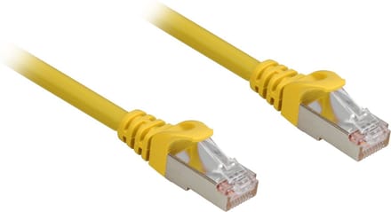 Sharkoon patch cable - yellow - Geel