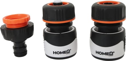 HOME It® Garden Premium luxe slangverbinder set, 1/2", 3 stuks