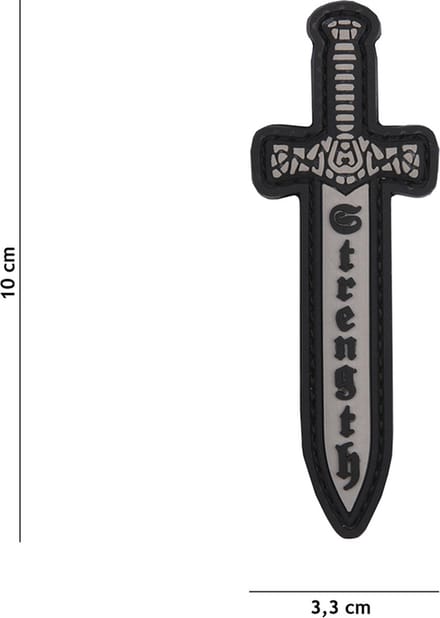 Embleem 3D PVC Strength