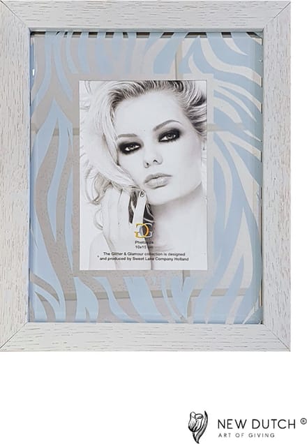 Fotolijst Zebra Spiegel ( Fotomaat 13x18cm ) New Dutch ®