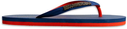 Teenslippers heren Blauw/Rood - Regular Fit
