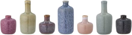 Bloomingville Vazen aardewerk groen Maien - set van 6