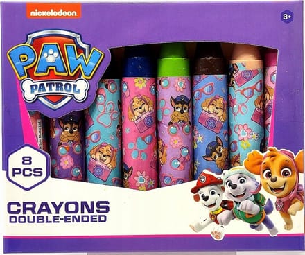Waskrijtjes - Paw Patrol - Paars / Multicolor - Wasco - Set van 8