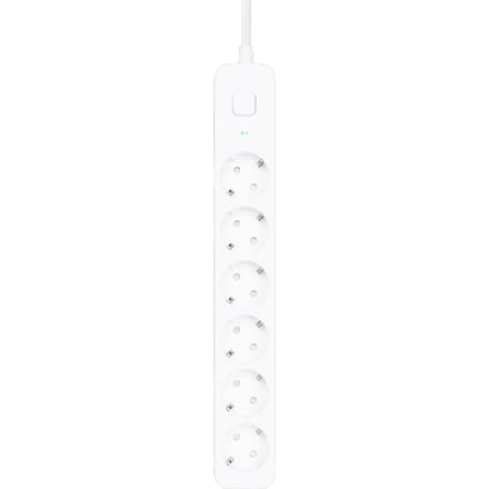 BlueBuilt Stekkerdoos 6-voudig 3 meter Wit