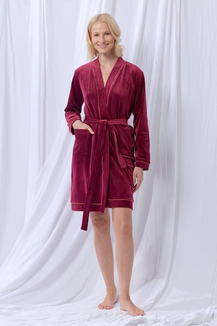 Lords & Lilies Dames Kamerjas Wijnrood S