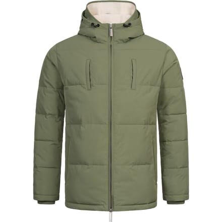 Alessandro Salvarini Heren Winter Gewatteerde Jas AS-457 – 2in1 Met Uitneembare Teddyfleece & Dubbele Capuchon