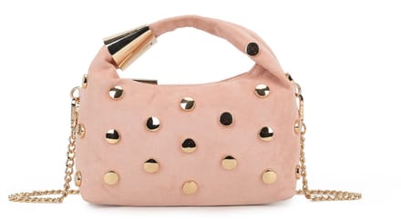 Giuliano kunstlederen suede schoudertas Iskra - Dames - Roze