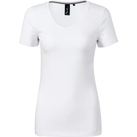 Dames-T-shirt met V-hals Malfini Premium Action 701