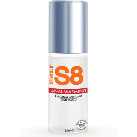 Stimul8 S8 - S8 WB Warming Anal Lube 125ml - Lubricants Warming Verwarmend 125