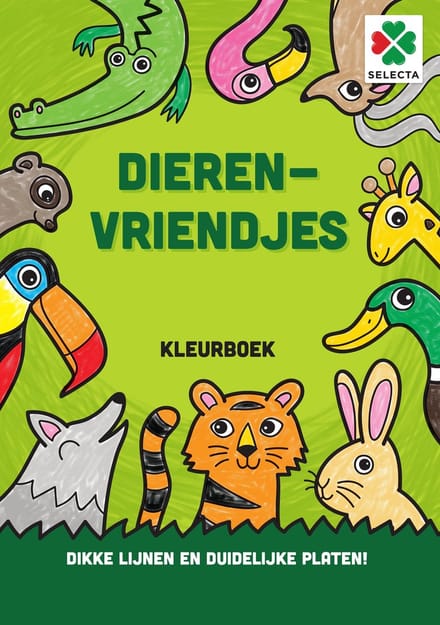 Dierenvriendjes - Kleurboek