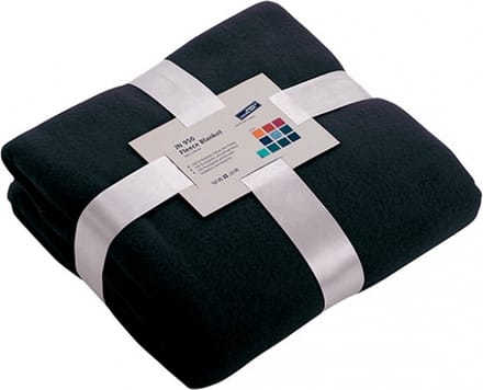 Fleece deken donkerblauw