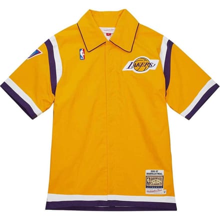 Mitchell And Ness 1996 Shaquille Oneal Polo T-shirt Geel