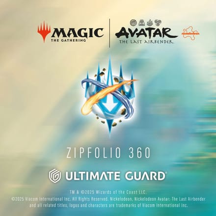 Ultimate Guard Ultimate Guard Zipfolio 360 Xenoskin Magic: The Gathering | Avatar: The Last Airbender - Aang Card Binders & Sheets