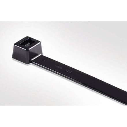 HellermannTyton 111-60160 LK2A-PA66W-BK Kabelbinder 270 mm 4.60 mm Zwart UV-gestabiliseerd 100 stuk(s)