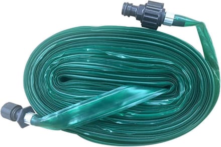 Druppelslang Tuin - Sprinkler slang - Gazon bewatering - Flexibele slang - 15 meter - Groen