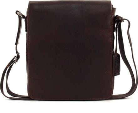 Leonhard Heyden Roma messenger S 10 inch - Bruin