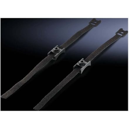 Rittal 5502.155 19 inch Kabelgeleiding voor patchkast Variabele bevestigingsrails Zwart