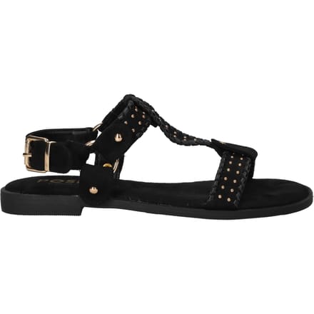 POSH by Poelman Sandalen - Dames - Zwart - Maat:37