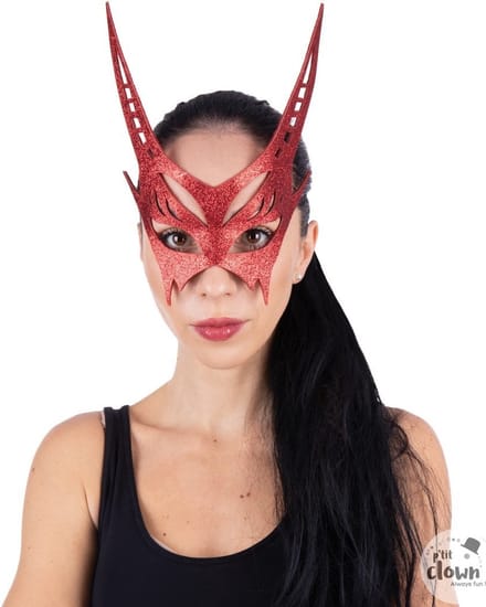 Halloween Verkleed Oogmasker Devil