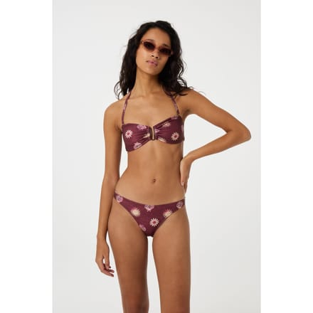 Fabienne Chapot Nadine Bikini Top Cocoa/cosy White Maat: XL | Bikini's Outlet | Dames | Wit