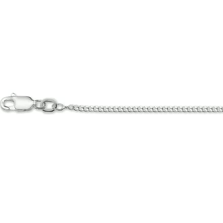 Glams ketting gourmet 1,8 mm - Zilver