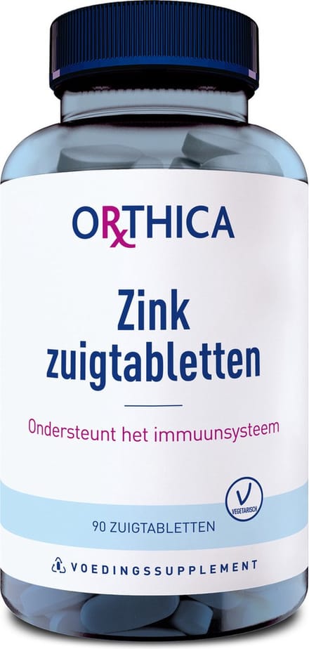 Orthica Zink Zuigtabletten - 90 tabletten