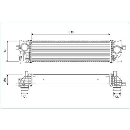 Intercooler VALEO 822930