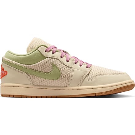 Jordan AJ1 Low Sneakers Dames - Wit - Maat 44.5 - Mesh/Synthetisch