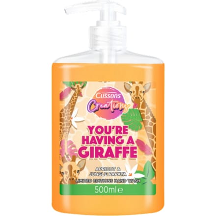Cussons Creations Apricot & Jungle Papaya Handzeep - 500ml