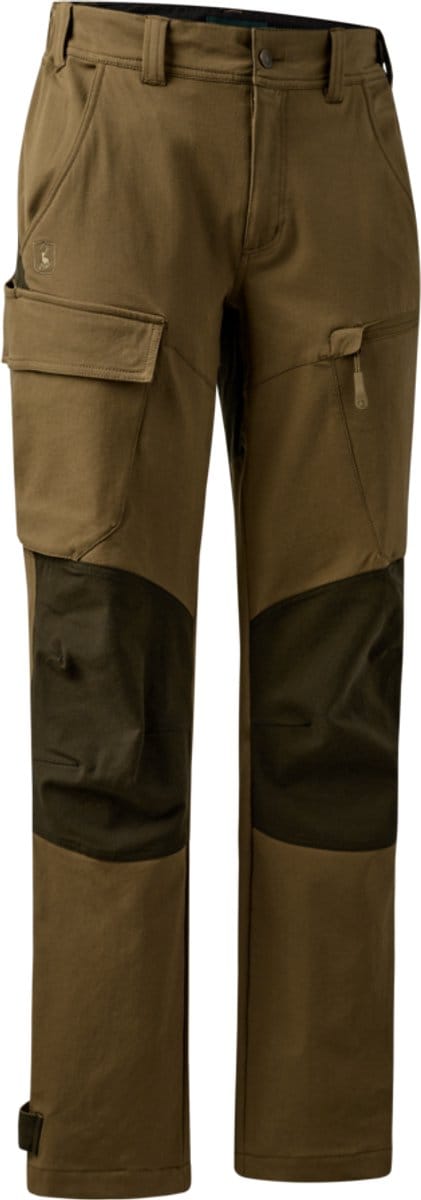 3431-347381 Deerhunter Sarek Full Stretch Trousers Butternut/Fallen Leaf-48
